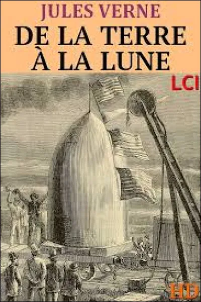 ''De la Terre à la Lune'' est un roman d'anticipation de Jules Verne publié en 1865. Ce livre relate le projet d'une association d'artilleurs et de scientifiques liés à l'industrie militaire qui tentent d'envoyer sur la Lune un obus habité par trois hommes à la fin de la guerre de Sécession. Une suite paraît quatre ans plus tard. Quel est le titre de ce deuxième volet ?