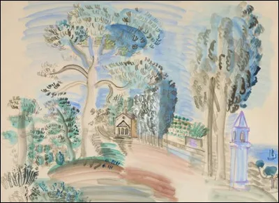 Qui a peint "La chapelle à Golfe Juan" ?