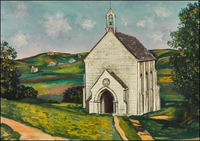 Qui a peint "Chapelle Notre-Dame du verger aux environs de Cancale" ?