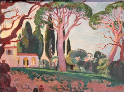 Qui a peint "La chapelle Saint-Cassien à Cannes" ?