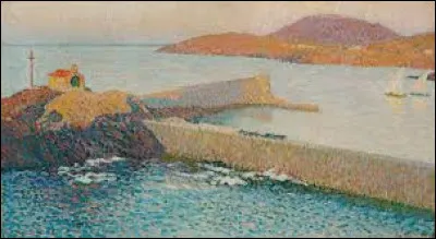 Qui a peint "Collioure, la chapelle sur la digue" ?