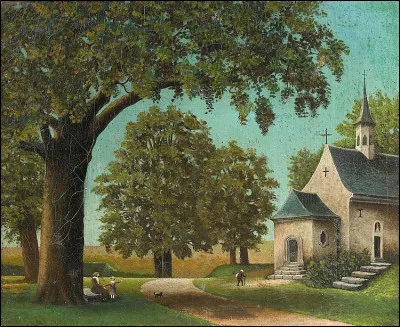 Qui a peint "La petite chapelle" ?