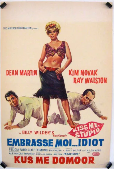 Qui demandait "Embrasse-moi idiot" ?