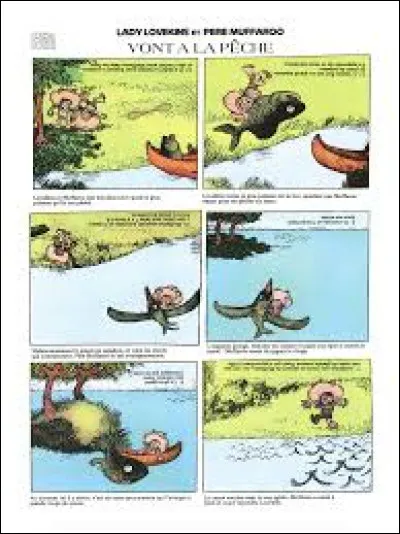 Quelle est la particularité de cette bande dessinée d'origine américaine ?