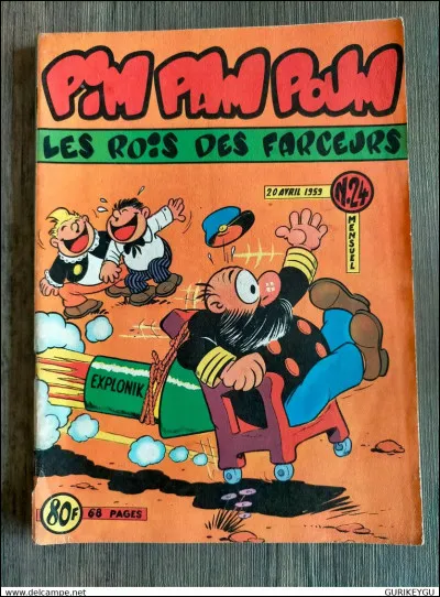 Une devinette célèbre en lien avec une bande dessinée : la mère d'Adèle a trois enfants, Pim, Pam et...