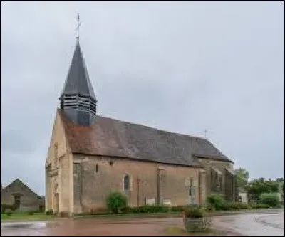 Voici l'&eacute;glise Saint-Prix, &agrave; Pazy. Village Nivernais, il se situe dans l'ancienne r&eacute;gion ...