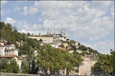 Par combien de collines est dominée la ville de Lyon ?