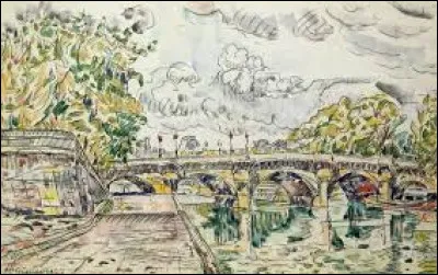 Pourriez-vous me citer le nom de ce pointilliste qui a réalisé, en 1927, cette toile intitulée ''Le Pont-Neuf'' ?