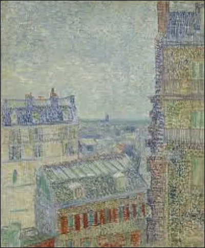 Lequel de ces trois postimpressionnistes, a exécuté cette toile nommée ''Vue des toits de Paris'', en 1887 ?