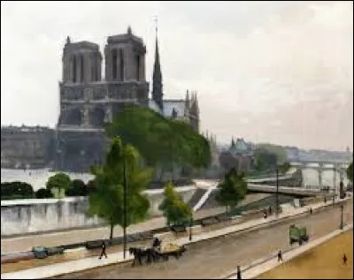 Quel fauviste, a réalisé ici la cathédrale Notre-Dame, en 1922 ?