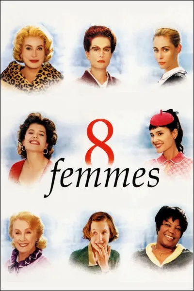 Quelle actrice n'est pas à l'affiche du film "Huit femmes" ?