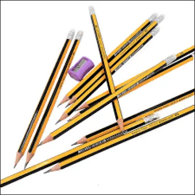 Quel est l'élément principal utilisé dans les mines des crayons à papier ?