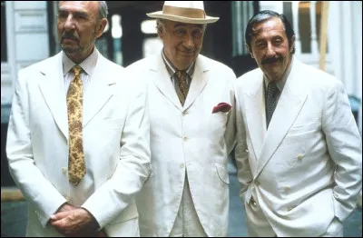 Dans quel film de 1996 fait-il dans l'autodérision aux cotés de Noiret et Rochefort ?