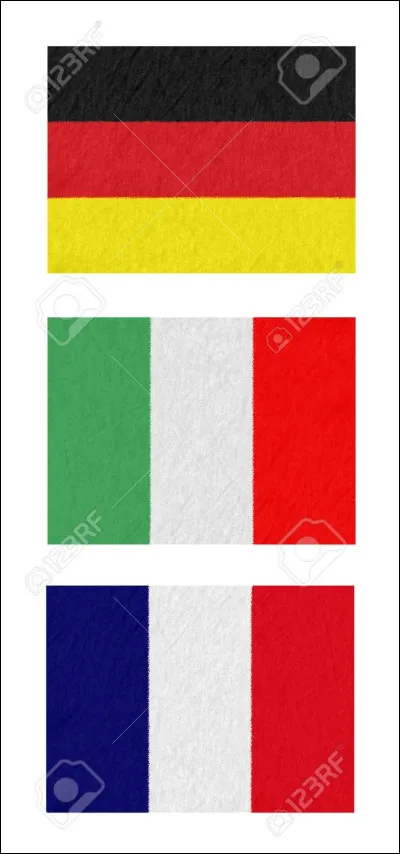Quelle est la couleur du drapeau italien ?