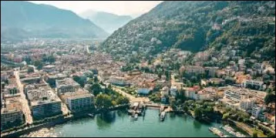 Revenons un moment en Suisse : quel lac, partagé entre l'Italie et la Suisse, borde la ville de Locarno ?