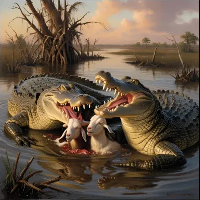 Si deux crocodiles mangent deux chèvres en deux heures, combien de crocodiles faut-il pour manger six chèvres en six heures ?