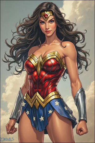 Wonder Woman est une guerrière amazone élevée sur une île isolée de la civilisation humaine.