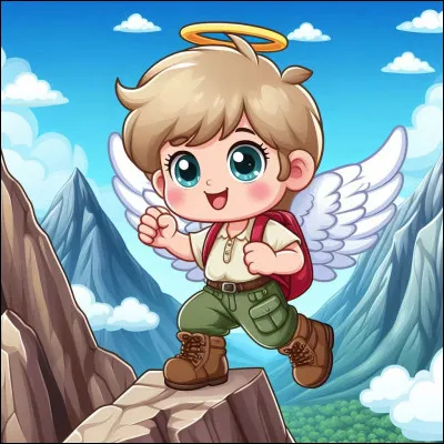 Dieu dit "Hélène est sûrement dans la montagne et ordonne à Yves d'aller la chercher, et depuis, on voit...