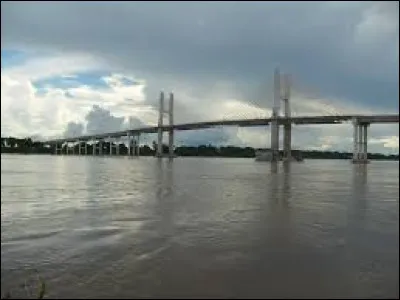 Avant d'atteindre l'océan, je rejoins presque un autre grand fleuve brésilien long de 2 600 km, parfois considéré, à tort, comme mon affluent, il s'agit :
