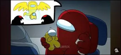 Quand rouge dit à Glitchy que son père est maintenant un ange, comment avez vous réagi ?