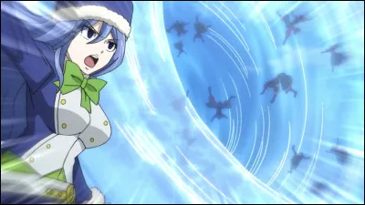 Quand Ninehart fait apparaître les historias de tous les guerriers à Harujion, quelle personne représente celle de Jubia ?