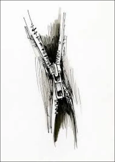 Mince, la fermeture éclair de mon manteau est cassée...