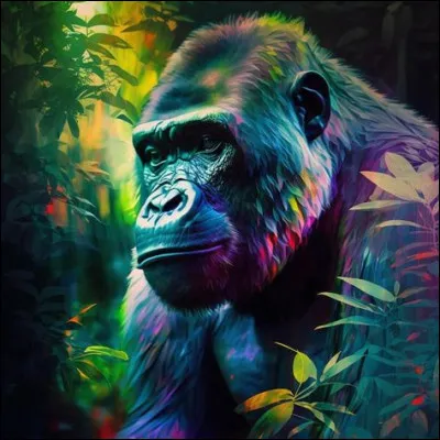 Combien de doigts le gorille possède-t-il à chaque main ?