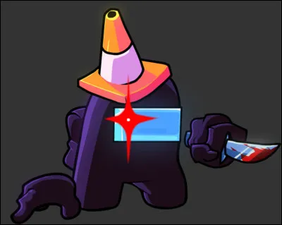 Dans AMONG US on peut avoir des accessoires.