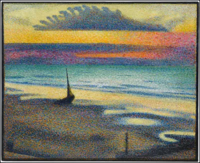 Lequel de ces peintres pointillistes est belge ?