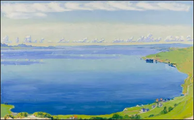 Quel peintre suisse a représenté plus d'une centaine de fois le lac Léman ?