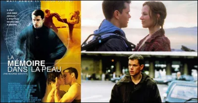 Quel acteur est à l'affiche du film "La Mémoire dans la peau" ?