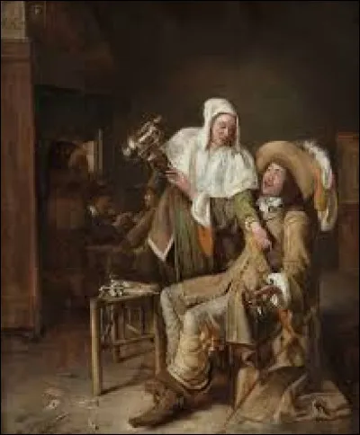 En 1652, quel baroque a exécuté ce tableau intitulé ''Le Verre vide'' ?