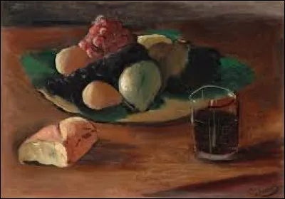 Lequel de ces trois fauvistes a réalisé cette toile nommée ''Nature morte au verre de vin'', en 1928 ?