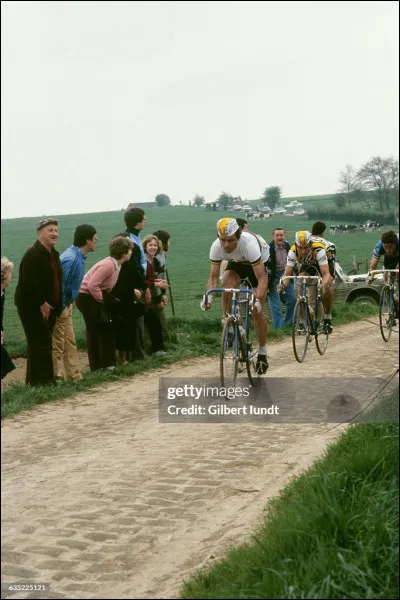 Quelle est l'année où Bernard Hinault a gagné Paris-Roubaix ?