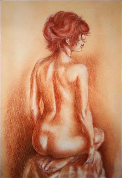 Quel type de dessin ralise-t-on avec un crayon  l'oxyde de fer ?