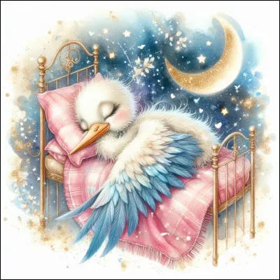 Quel est cet animal au long bec qui loge sur les toits d'Alsace ?