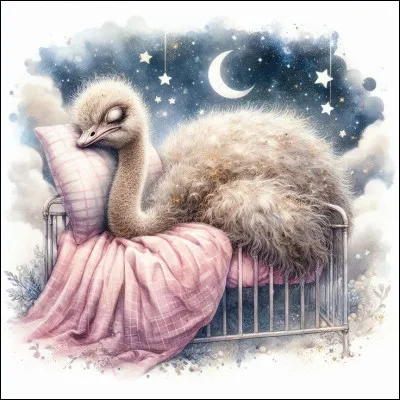 Voici encore un drôle d'oiseau qui refuse de voler !