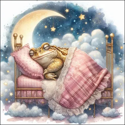 Il est moins vilain quand il dort !