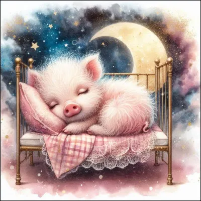 Et voici mon cadeau final ! Mais attention ! Ne le réveillez pas, c'est un bébé !