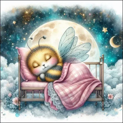 Quel est celui-ci qui rêve qu'il butine ?