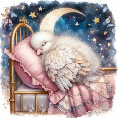 Si vous ne reconnaissez pas cet oiseau, sachez qu'il est le symbole de la paix !