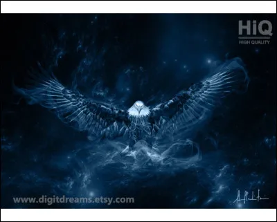 A qui appartient ce Patronus ? 
Si vous ne voyez pas très bien, c'est un aigle.