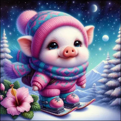 Voici un bébé sympa, c'est un porcelet, comment le traduit-on ?