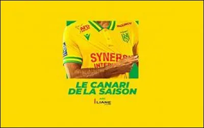 Quel joueur a été élu "Canari de la saison" ?