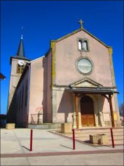 Voici l'&eacute;glise Saint-Laurent, &agrave; H&eacute;rim&eacute;nil. Commune de Lorraine, dans la Communaut&eacute; de communes du Territoire de Lun&eacute;ville &agrave; Baccarat, elle se situe dans le d&eacute;partement ...