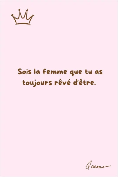 Comment te d&eacute;crirais-tu en une phrase ?