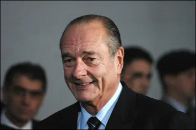 En quelle année Jacques Chirac a-t-il été réélu pour la seconde fois lors des élections présidentielles ?