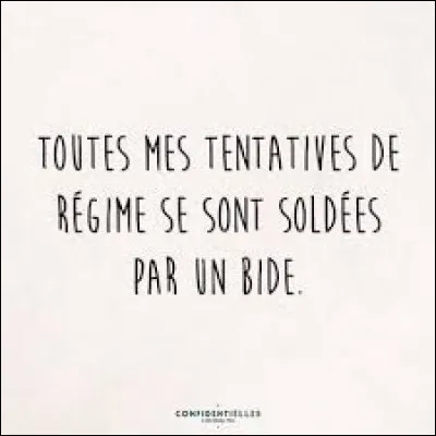 Quel chanteur évoque un régime dans la chanson J'ai perdu 25 kilos ?