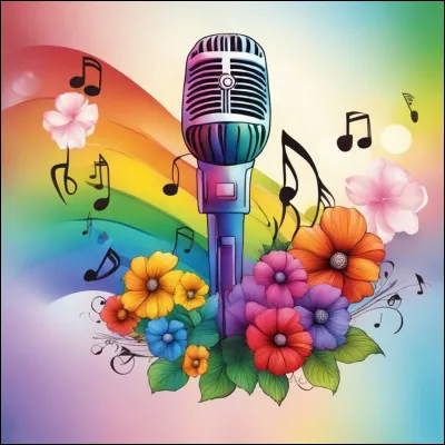 Quant à lui, ses paroles étaient "♫ ♫ La fleur au bout du fusil, la victoire se gagne aussi, en chantant..." ?