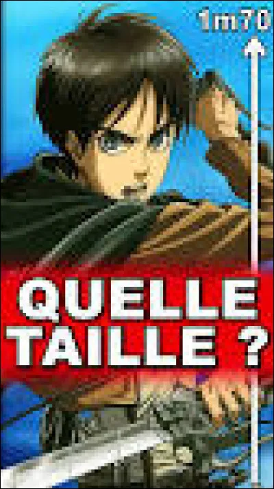 Quelle est ta taille ?